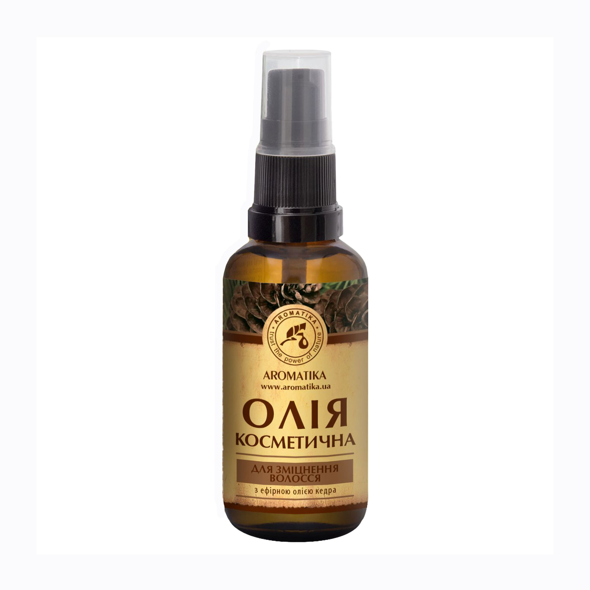 Олія косметична Ароматика для зміцнення волосся, 50 мл